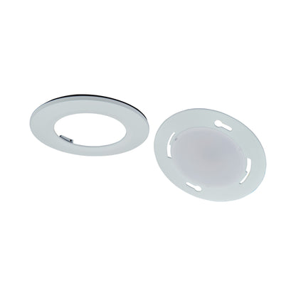 Button LED Flush Mount Ceiling Light in Detail.
