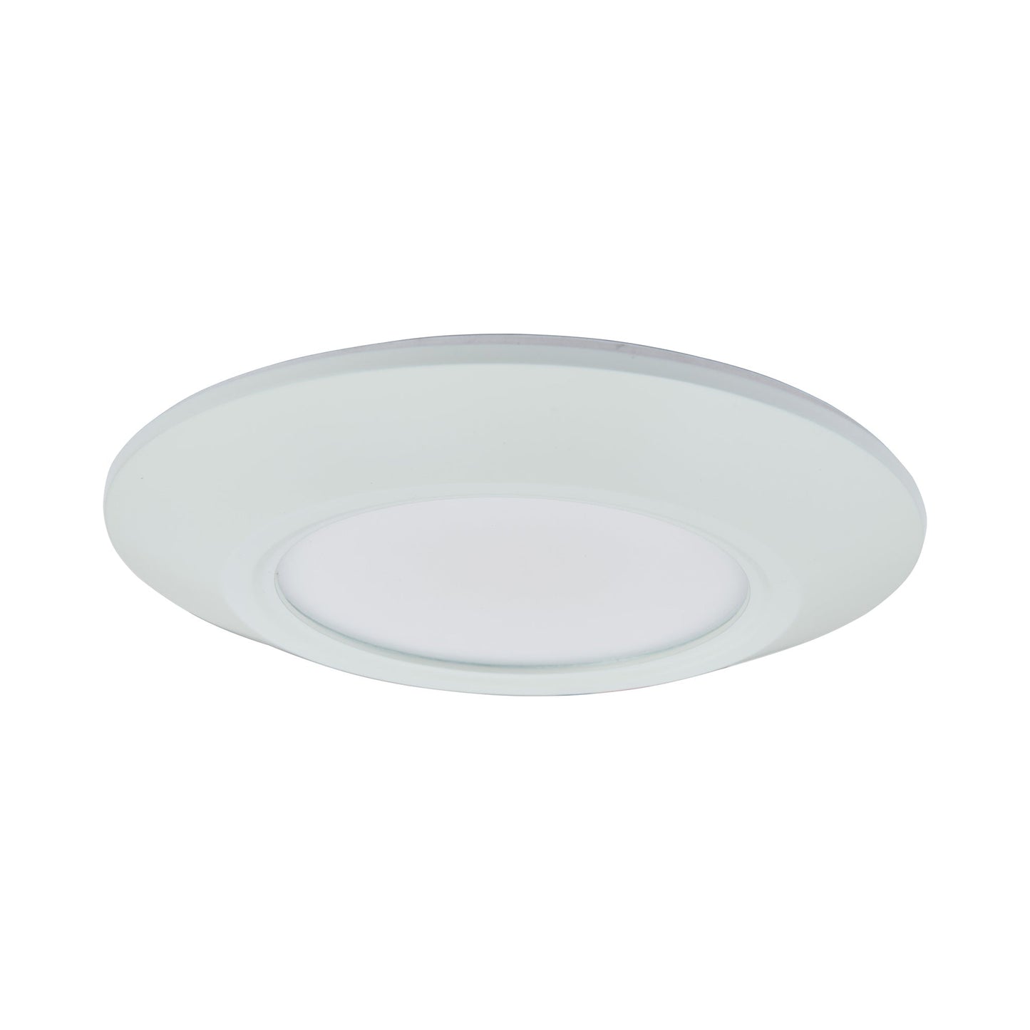 Button Outdoor LED Flush Mount Ceiling Light in Detail.