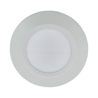 Button Outdoor LED Flush Mount Ceiling Light in Detail.