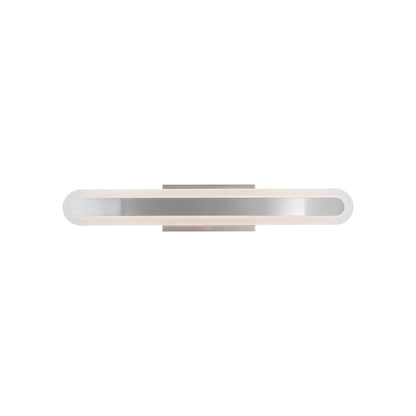 Camy LED Bath Vanity Light in Brushed Nickel (24-Inch).