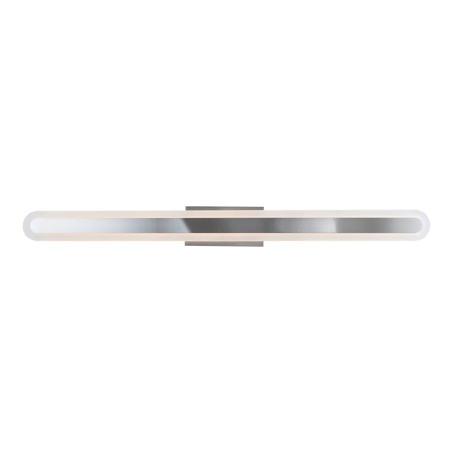 Camy LED Bath Vanity Light in Brushed Nickel (40-Inch).