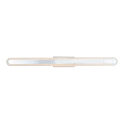 Camy LED Bath Vanity Light in Chrome (40-Inch).
