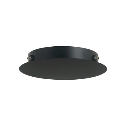 Abra Lighting Canopy in Matte Black (3-Port).