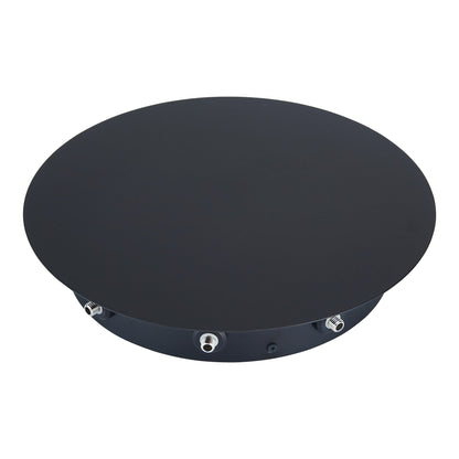Abra Lighting Canopy in Matte Black (9-Port).