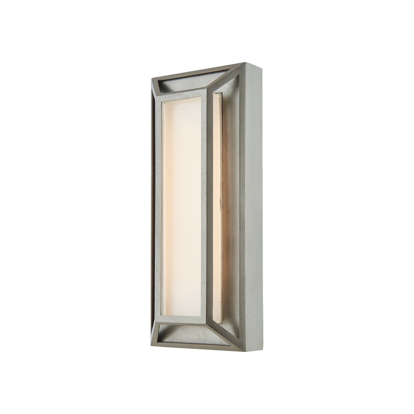 Cell Outdoor LED Wall Light in Stainless Steel (12-Inch).