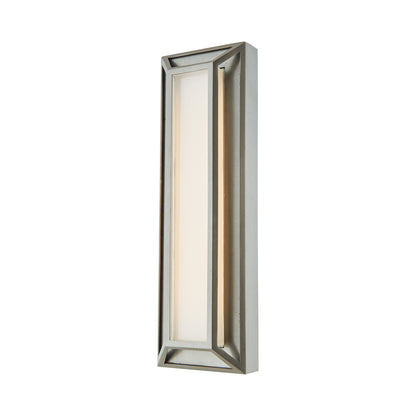 Cell Outdoor LED Wall Light in Stainless Steel (18-Inch).