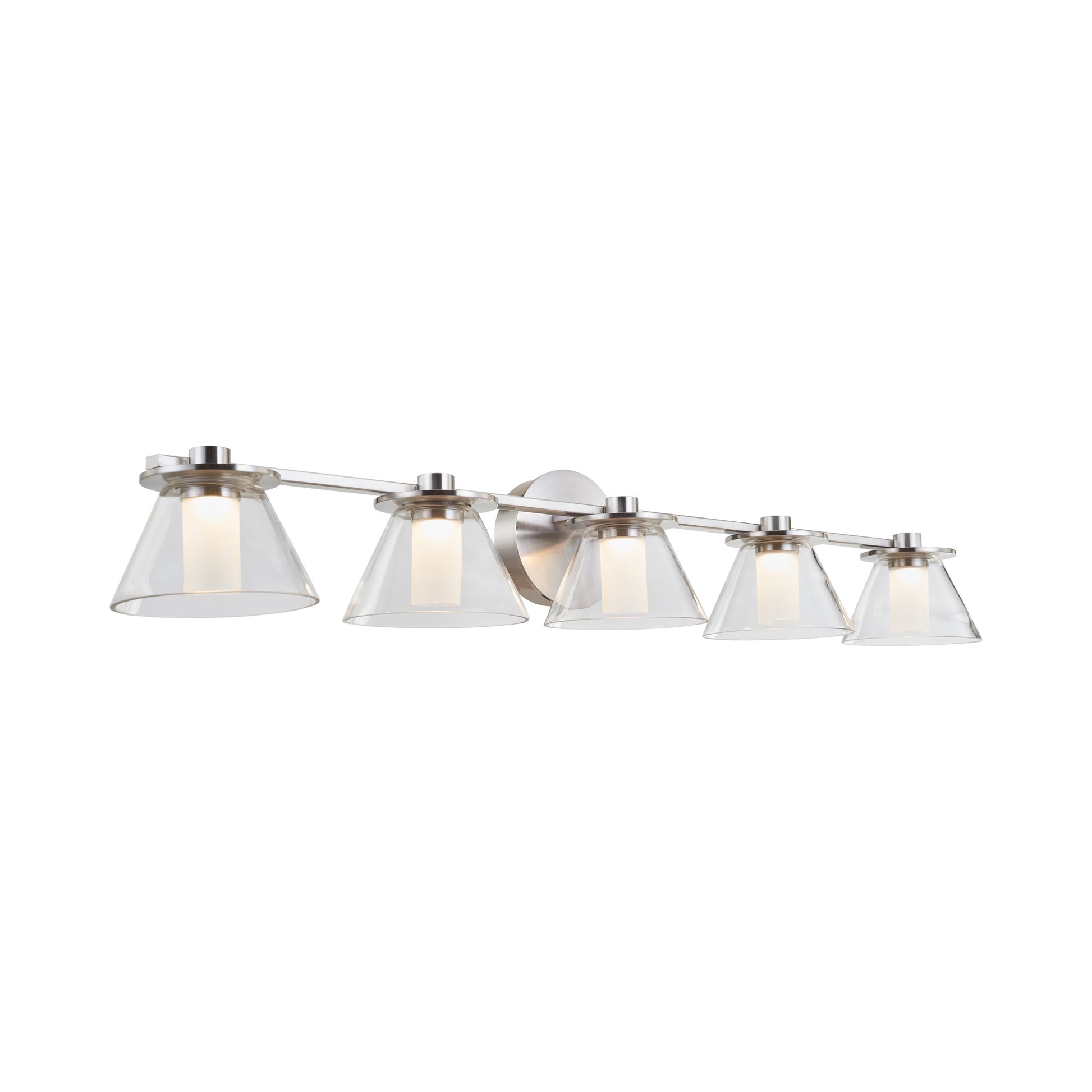 Cone LED Bath Vanity Light in Detail.