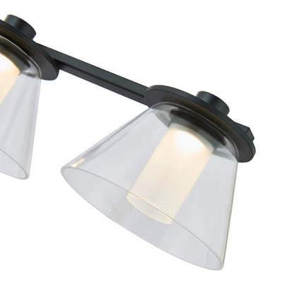 Cone LED Bath Vanity Light in Detail.