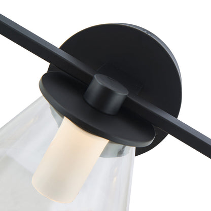 Cone LED Bath Vanity Light in Detail.