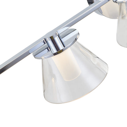 Cone LED Bath Vanity Light in Detail.