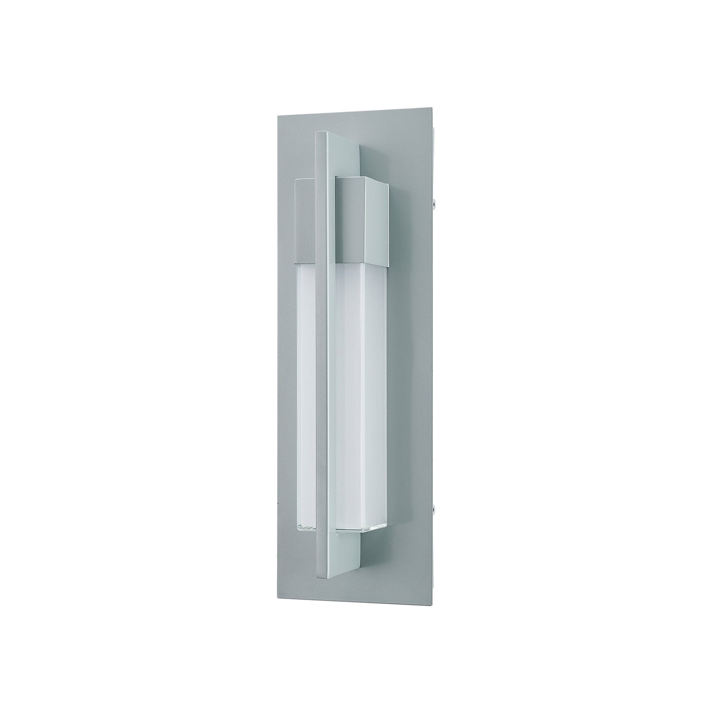 Electron Outdoor LED Wall Light in Silica (14-Inch).