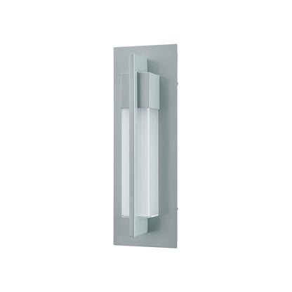Electron Outdoor LED Wall Light in Silica (14-Inch).