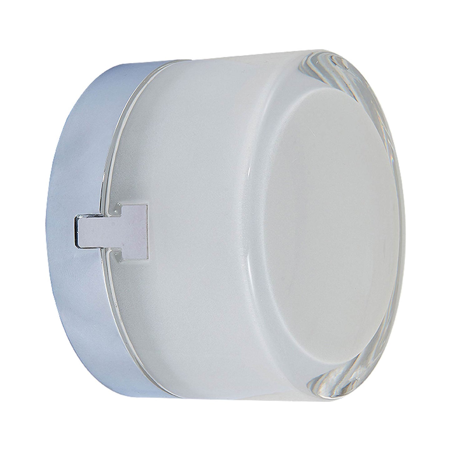 Elf Moulded Outdoor LED Ceiling / Wall Light in Frosted Glass.