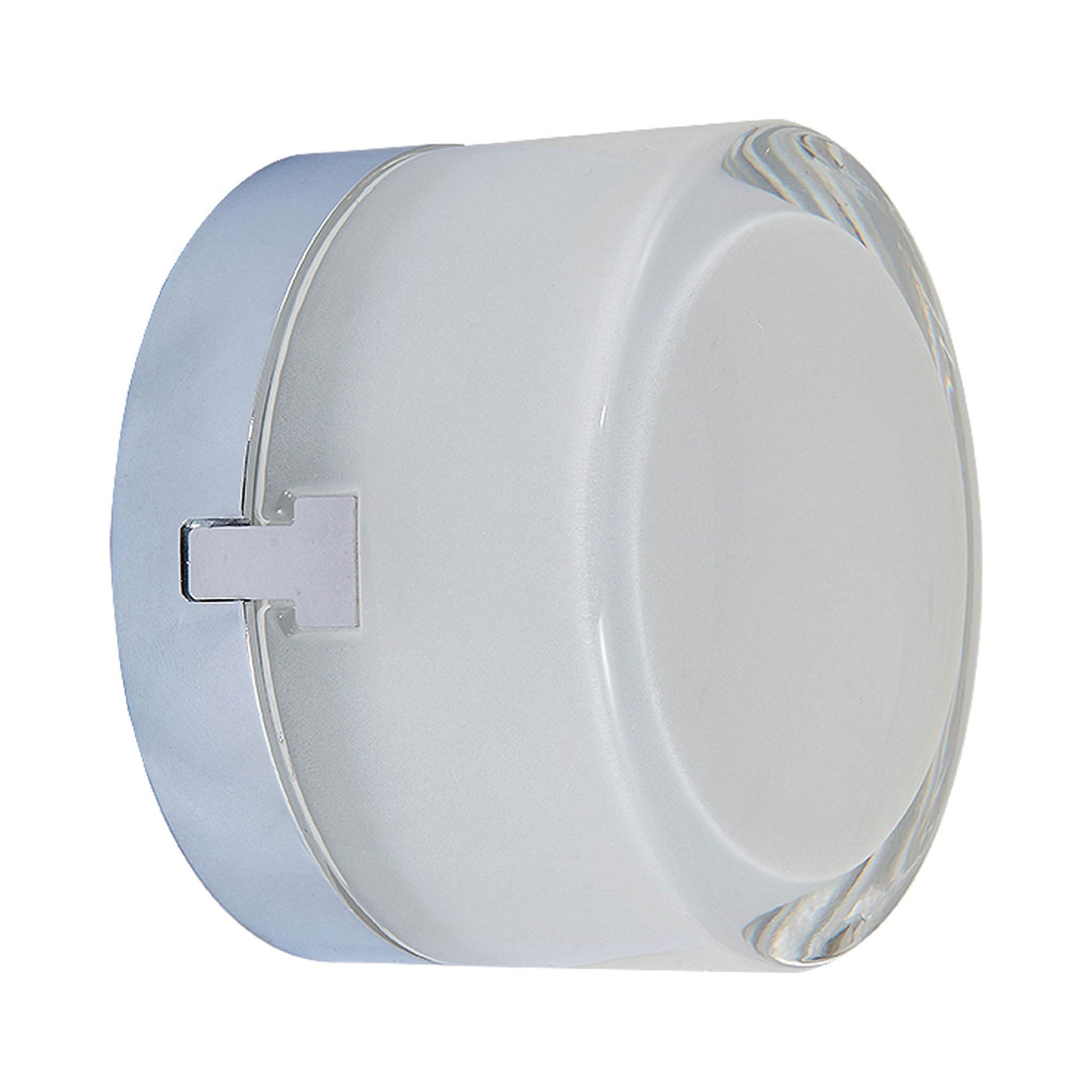 Elf Moulded Outdoor LED Ceiling / Wall Light in Frosted Glass.