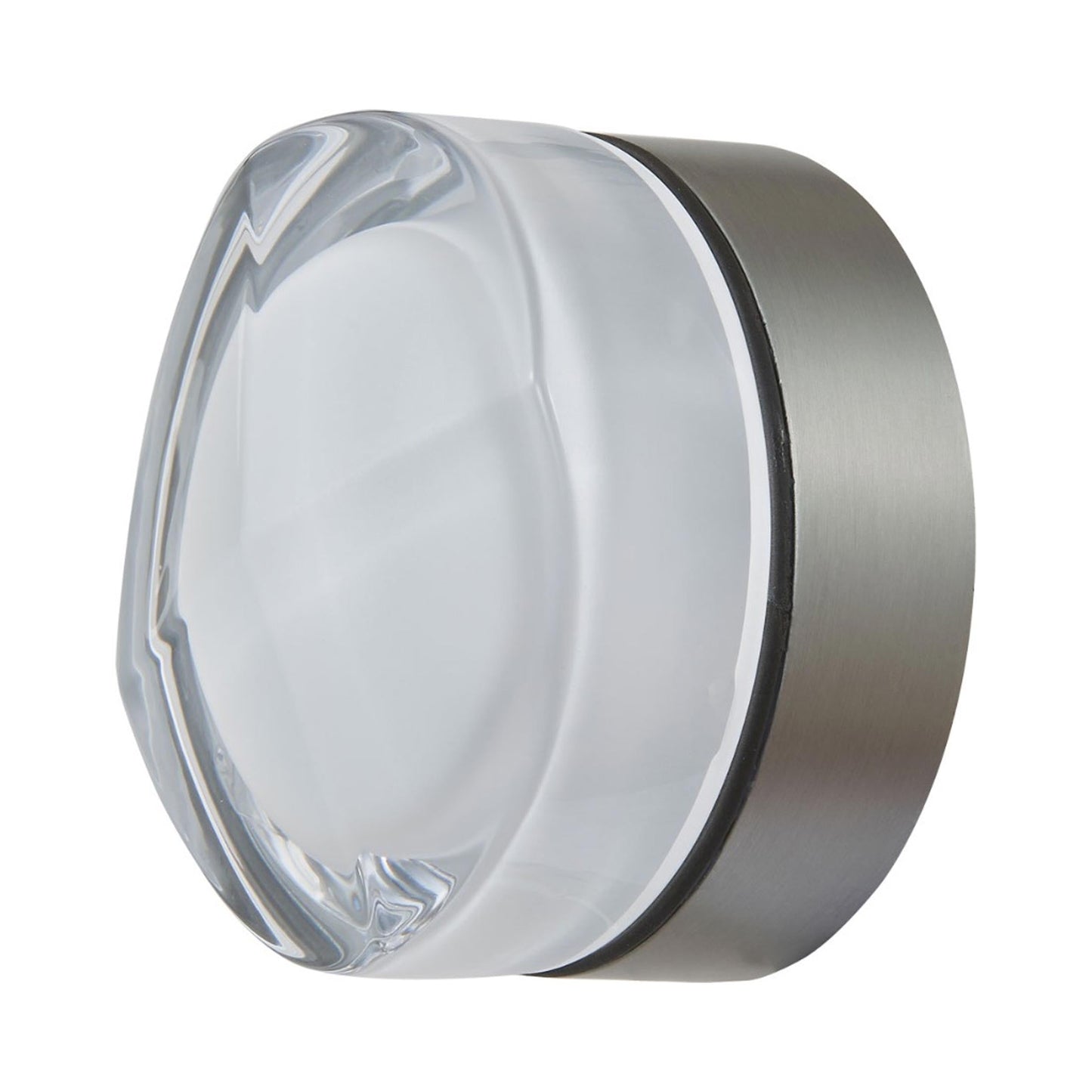 Elf Patterned Outdoor LED Ceiling / Wall Light in Anodized Aluminum.