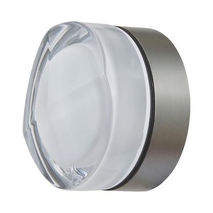 Elf Patterned Outdoor LED Ceiling / Wall Light in Anodized Aluminum.