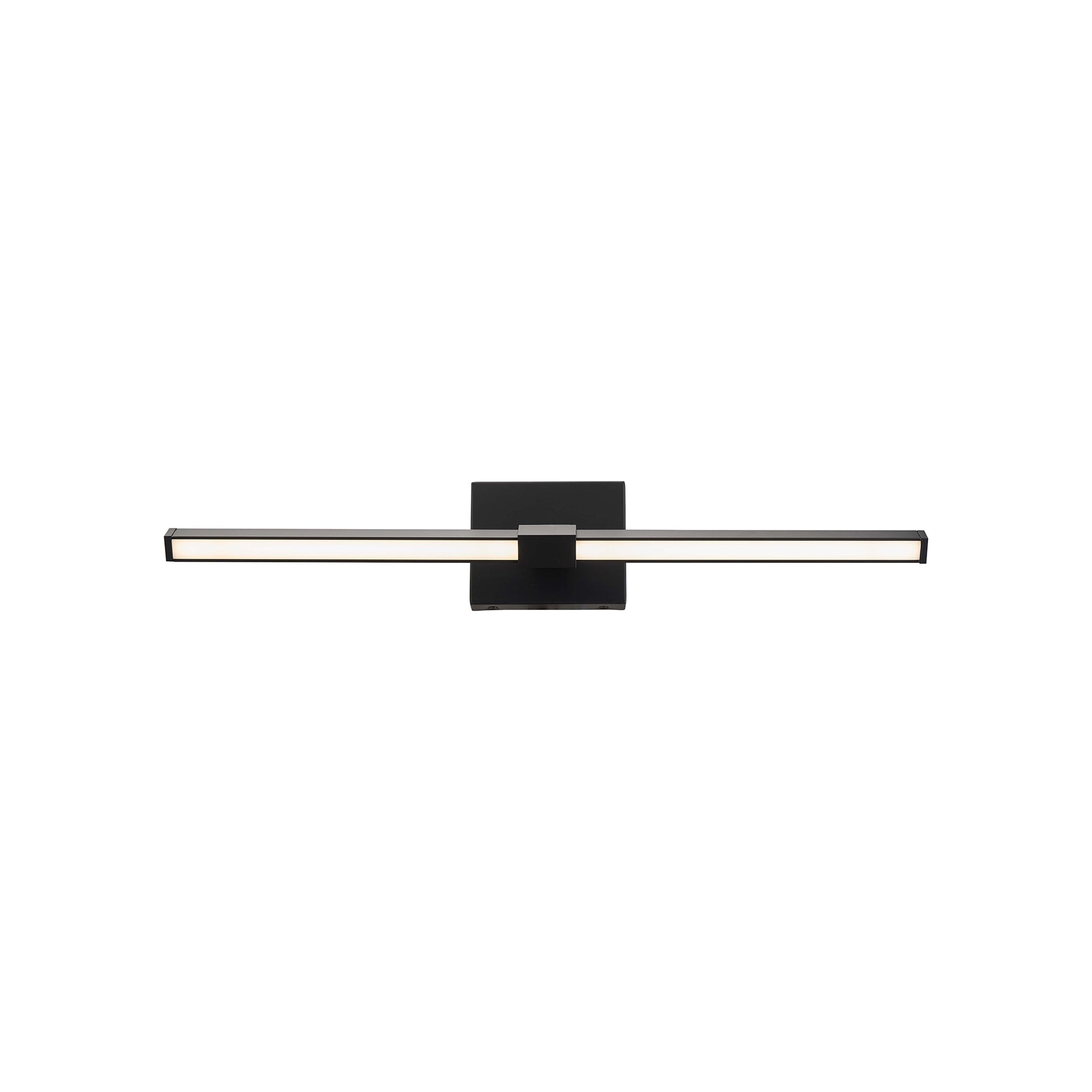Epee LED Bath Vanity Light in Black (26-Inch).