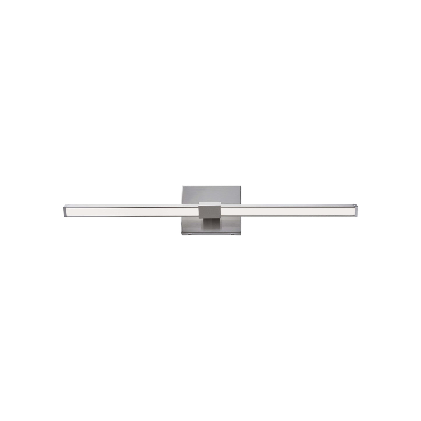 Epee LED Bath Vanity Light in Brushed Nickel (26-Inch).