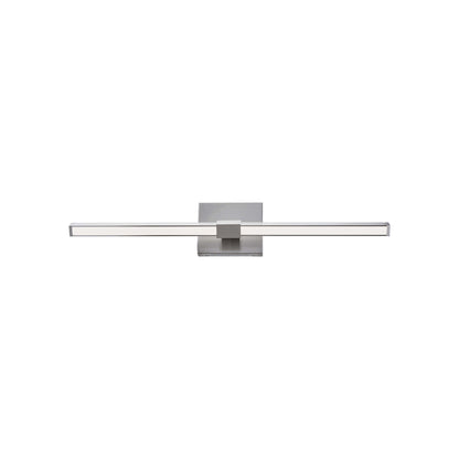 Epee LED Bath Vanity Light in Brushed Nickel (26-Inch).