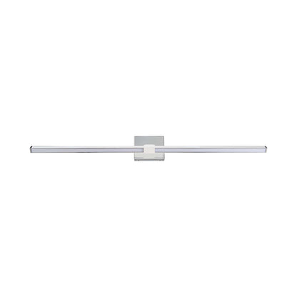 Epee LED Bath Vanity Light in Chrome (42-Inch).