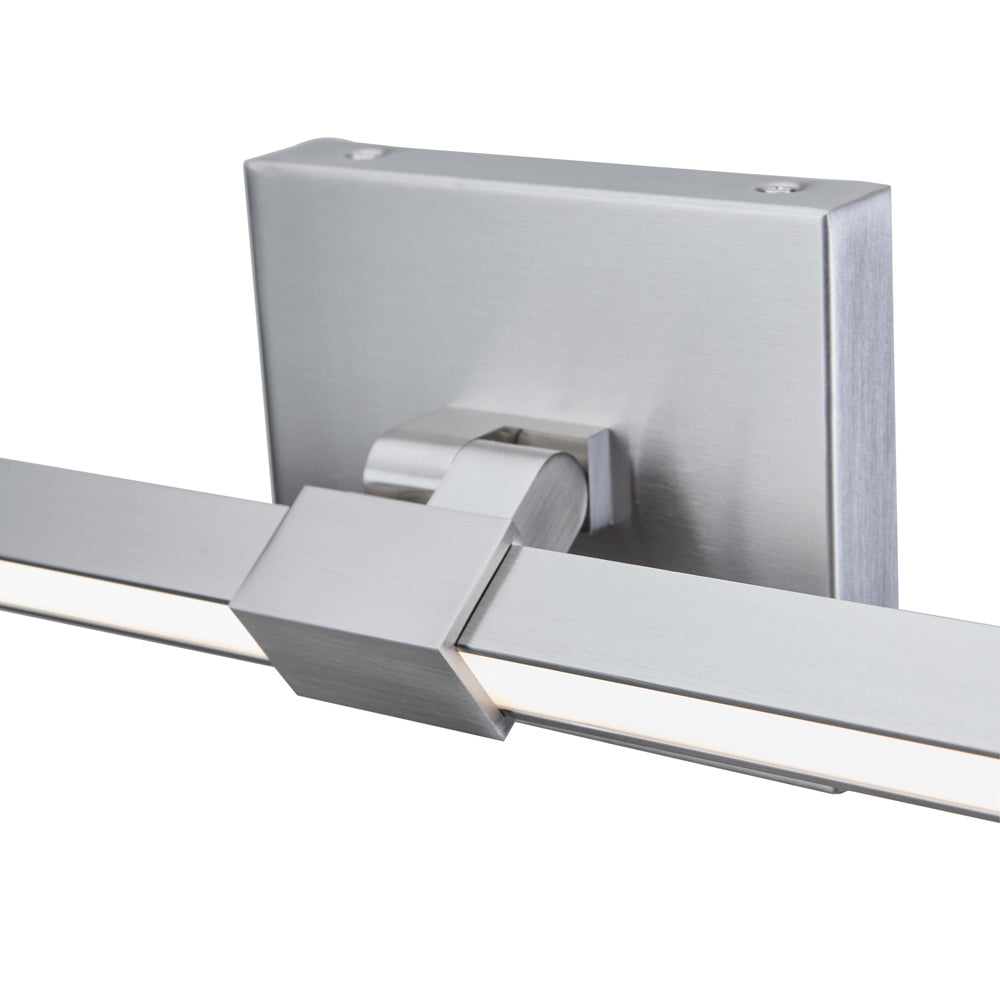 Epee LED Bath Vanity Light in Detail.