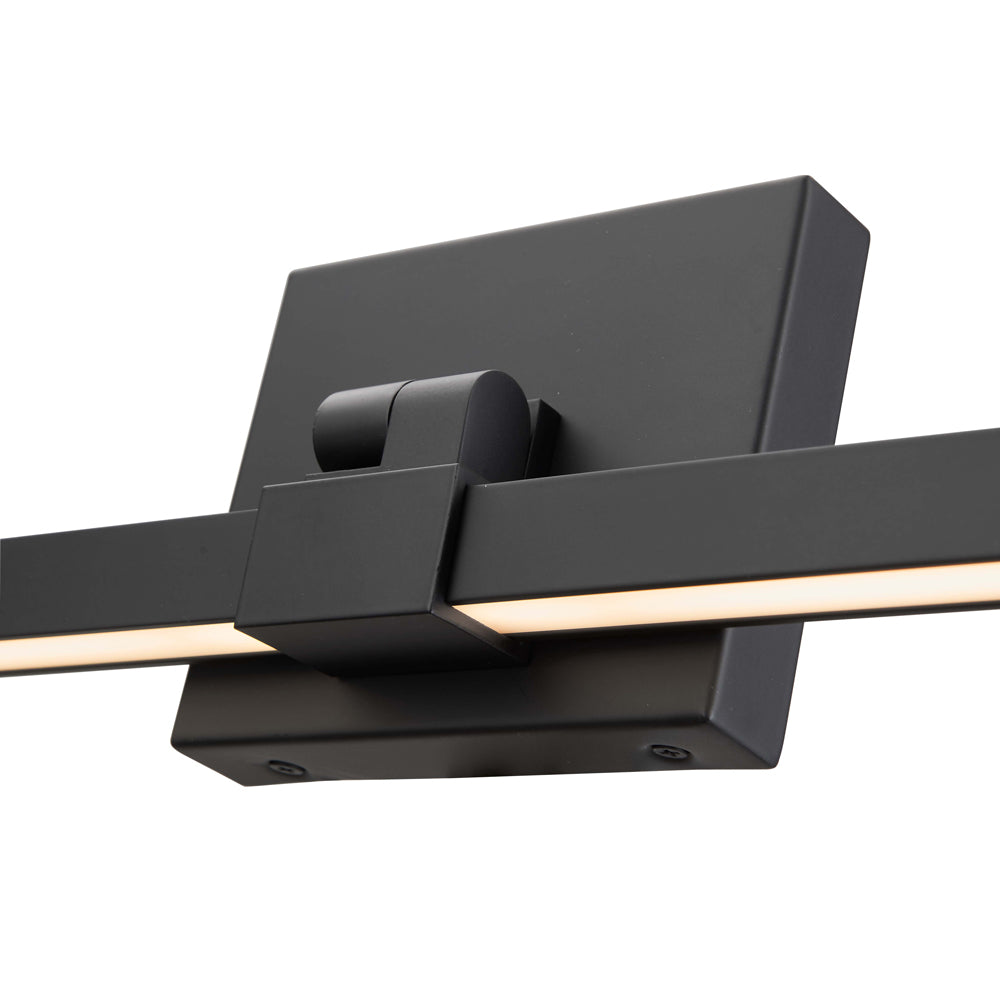 Epee LED Bath Vanity Light in Detail.