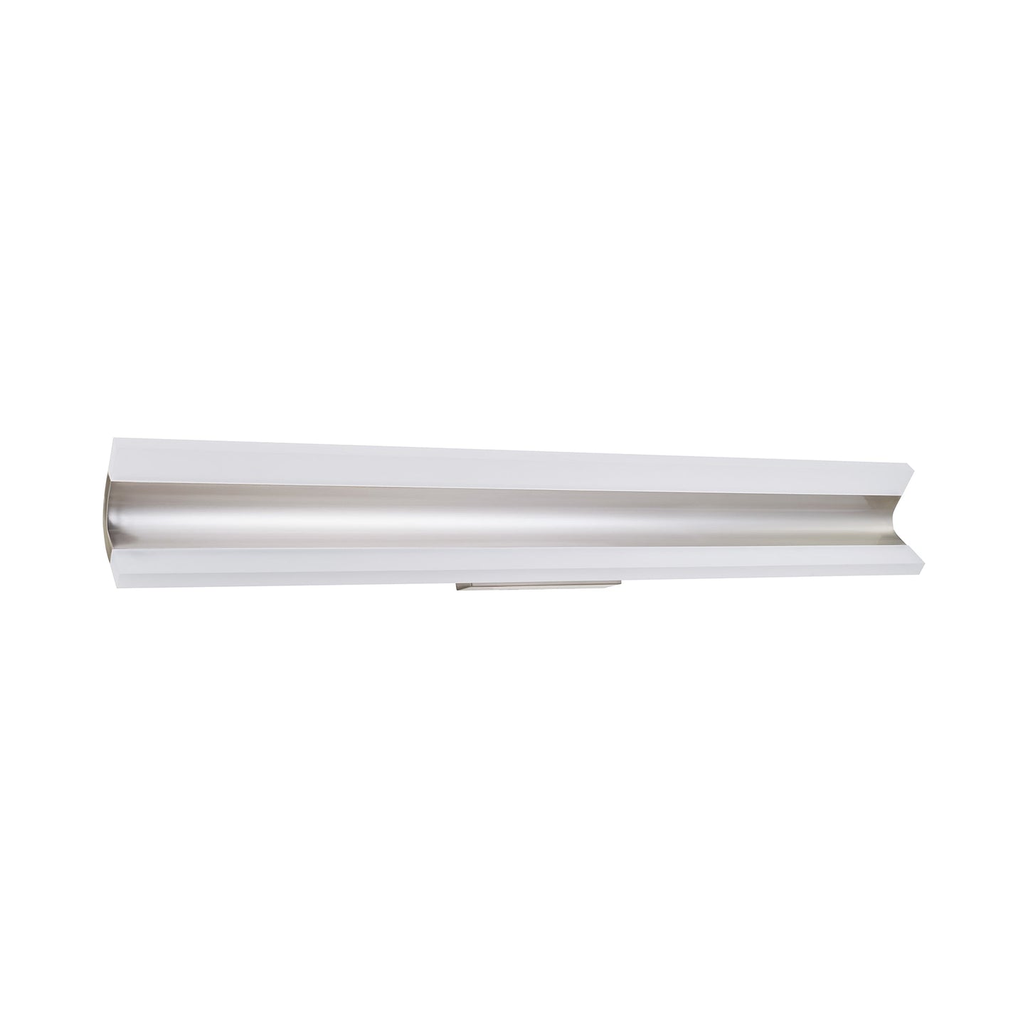 Eros LED Bath Vanity Light in Brushed Nickel (36-Inch).