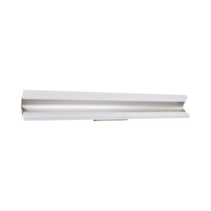 Eros LED Bath Vanity Light in Brushed Nickel (36-Inch).