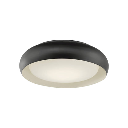 Euphoria LED Flush Mount Ceiling Light in Bronze (15-Inch).