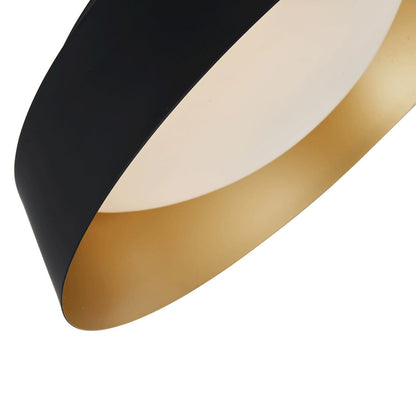 Flare LED Flush Mount Ceiling Light in Detail.