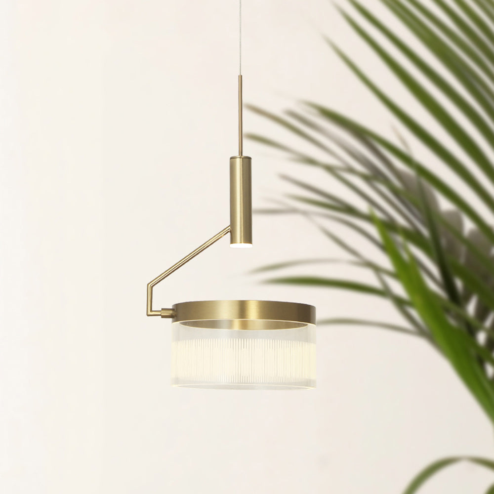 Fleming LED Pendant Light in living room.