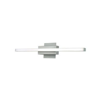 Foil LED Bath Vanity Light in Brushed Aluminum (23.8-Inch).