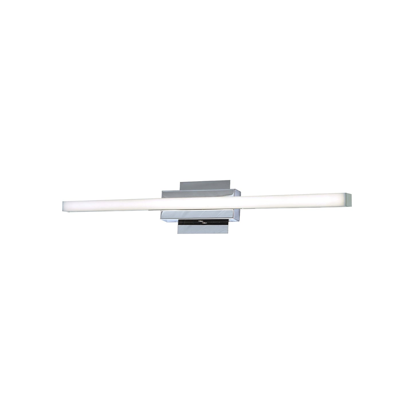 Foil LED Bath Vanity Light in Chrome (23.8-Inch).
