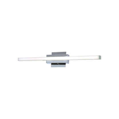 Foil LED Bath Vanity Light in Chrome (23.8-Inch).
