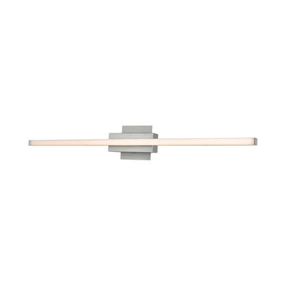 Foil LED Bath Vanity Light in Brushed Aluminum (31.5-Inch).