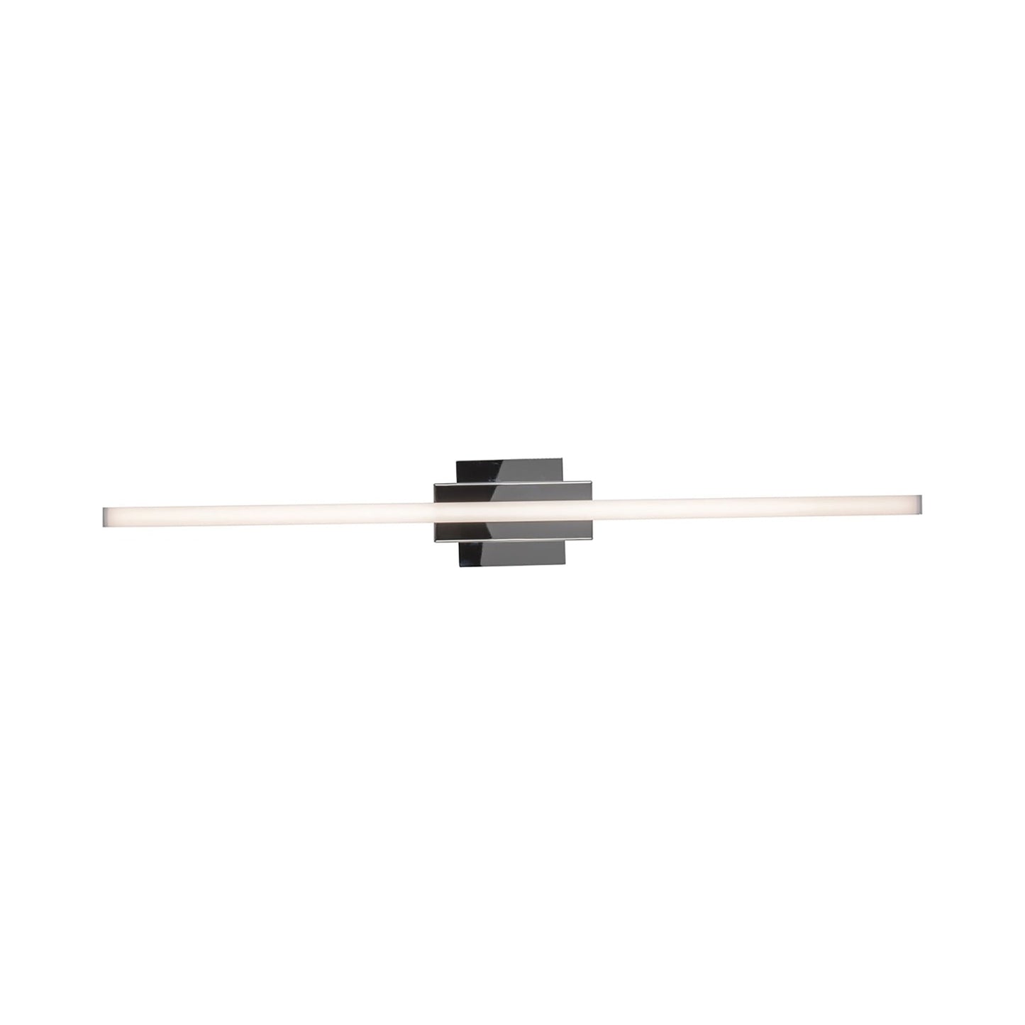 Foil LED Bath Vanity Light in Chrome (31.5-Inch).