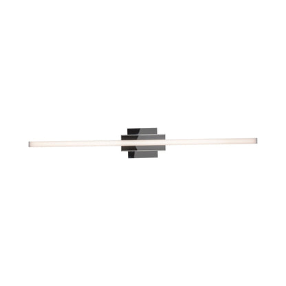 Foil LED Bath Vanity Light in Chrome (31.5-Inch).