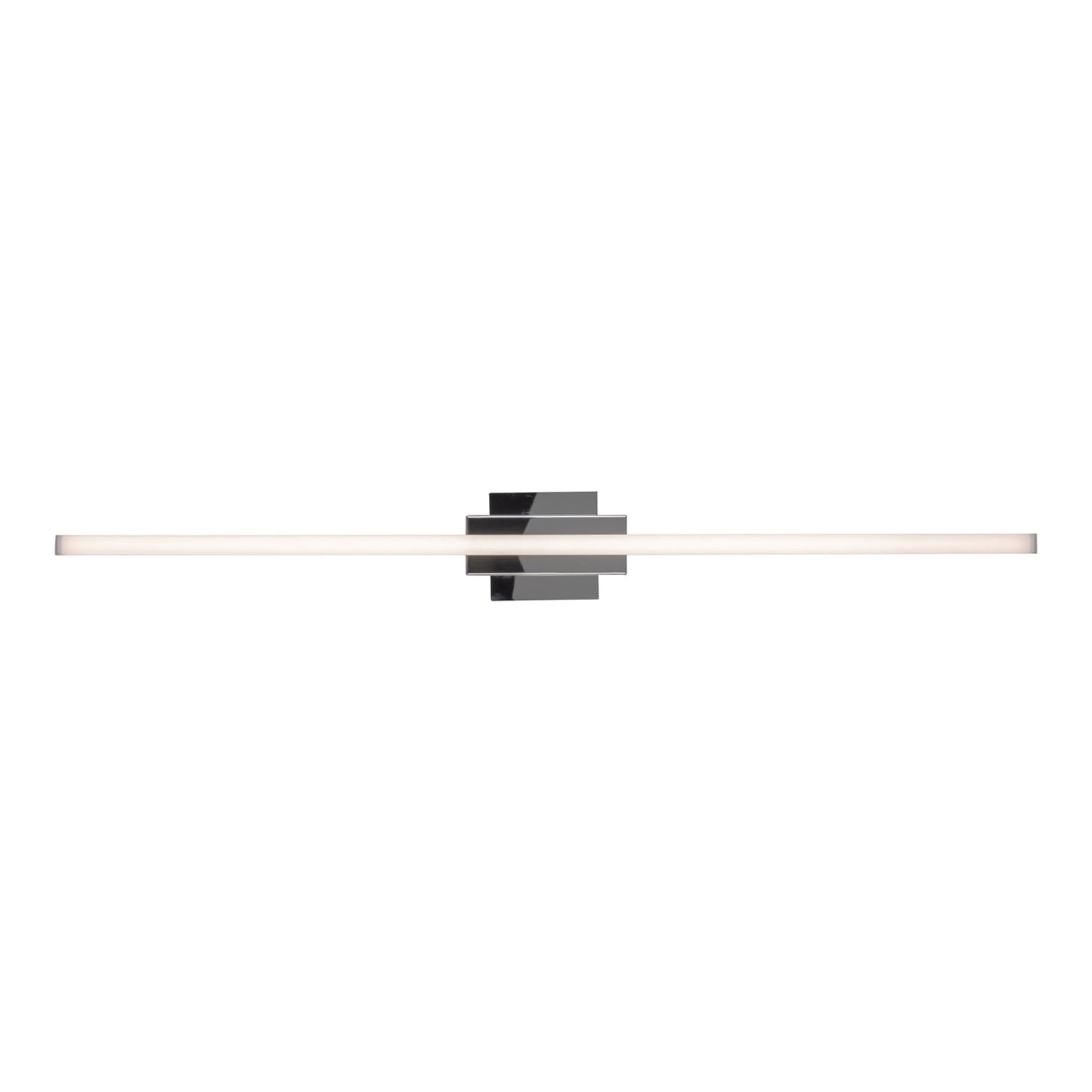 Foil LED Bath Vanity Light in Chrome (39.5-Inch).