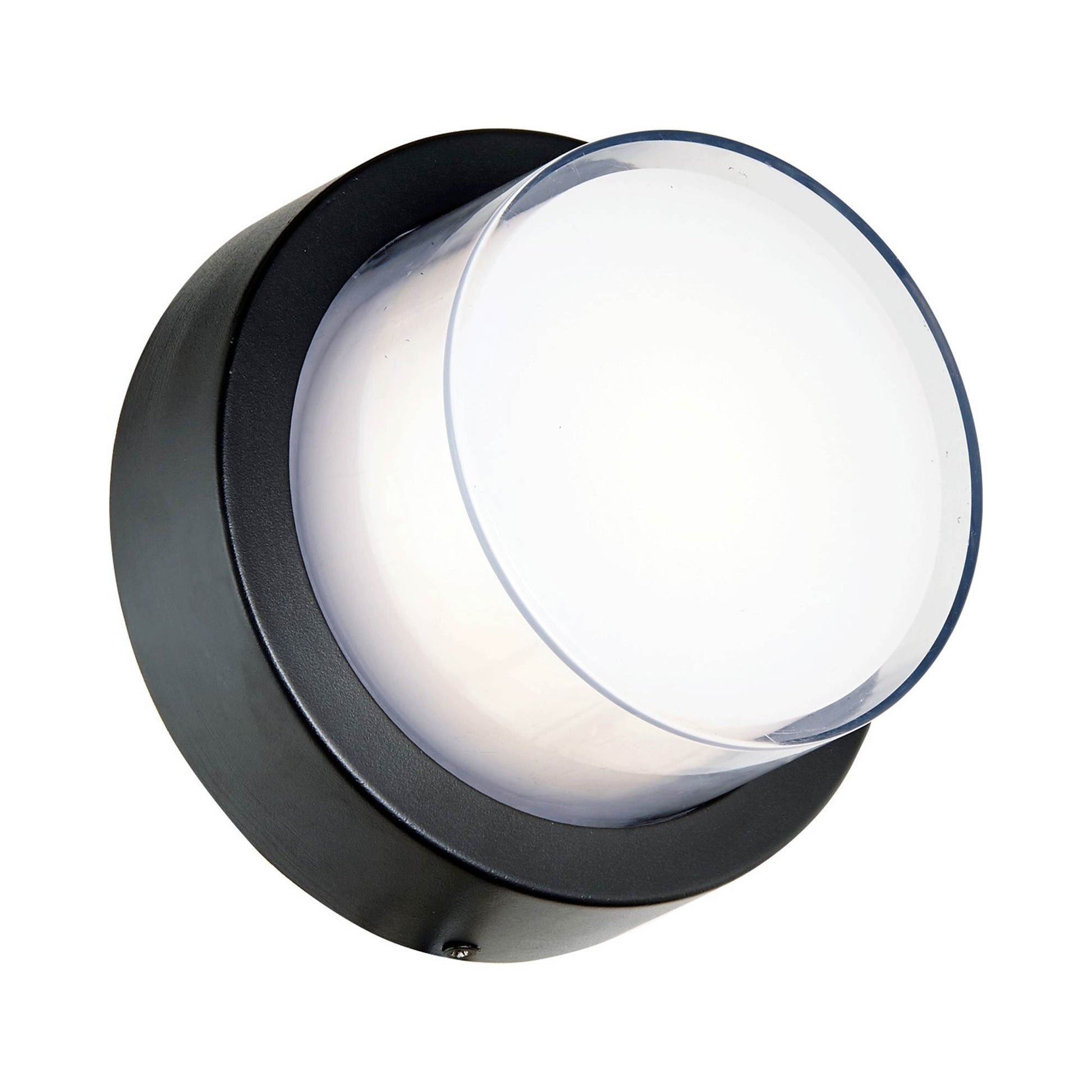 Geo Round Outdoor LED Wall Light in Detail.