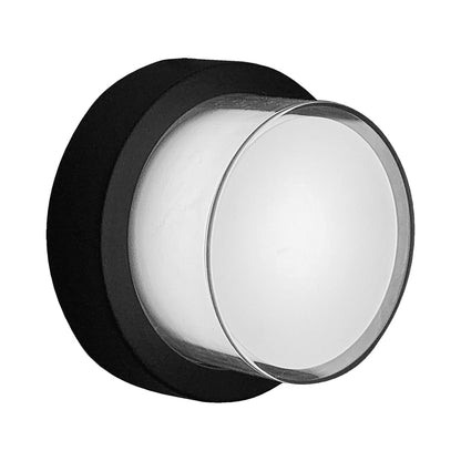 Geo Round Outdoor LED Wall Light in Detail.