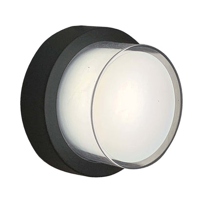 Geo Round Outdoor LED Wall Light in Detail.