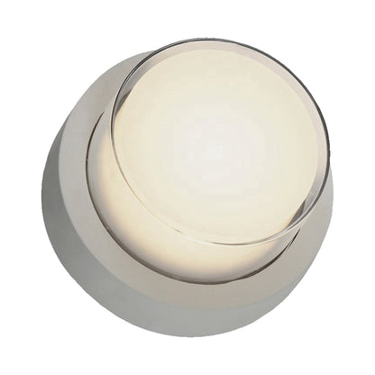 Geo Round Outdoor LED Wall Light in Detail.