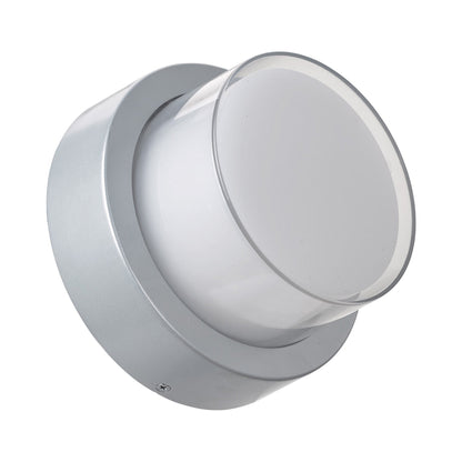 Geo Round Outdoor LED Wall Light in Detail.