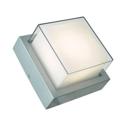 Geo Square Outdoor LED Wall Light in Detail.