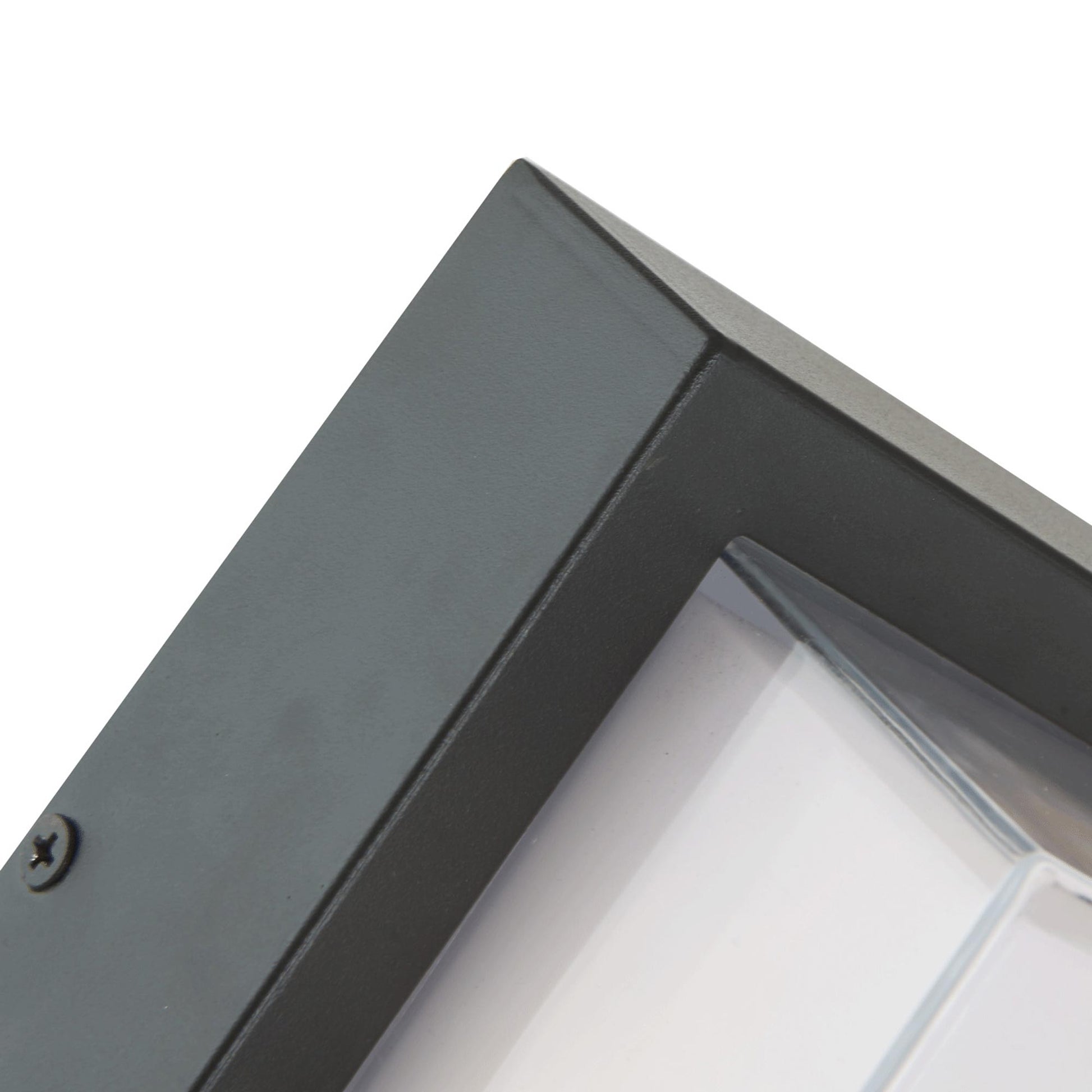 Geo Square Outdoor LED Wall Light in Detail.