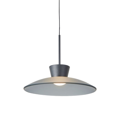 Horizon LED Pendant Light in Smoked Glass.