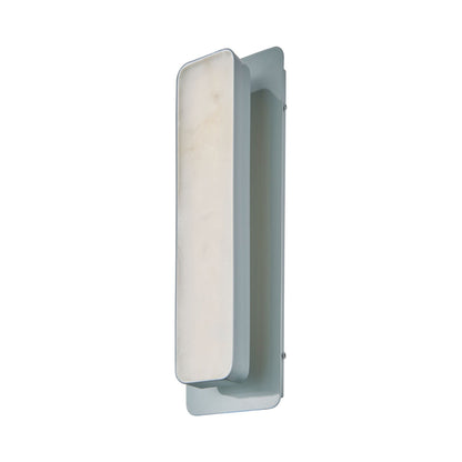 Ingot Outdoor LED Wall Light in Silica (15.5-Inch).