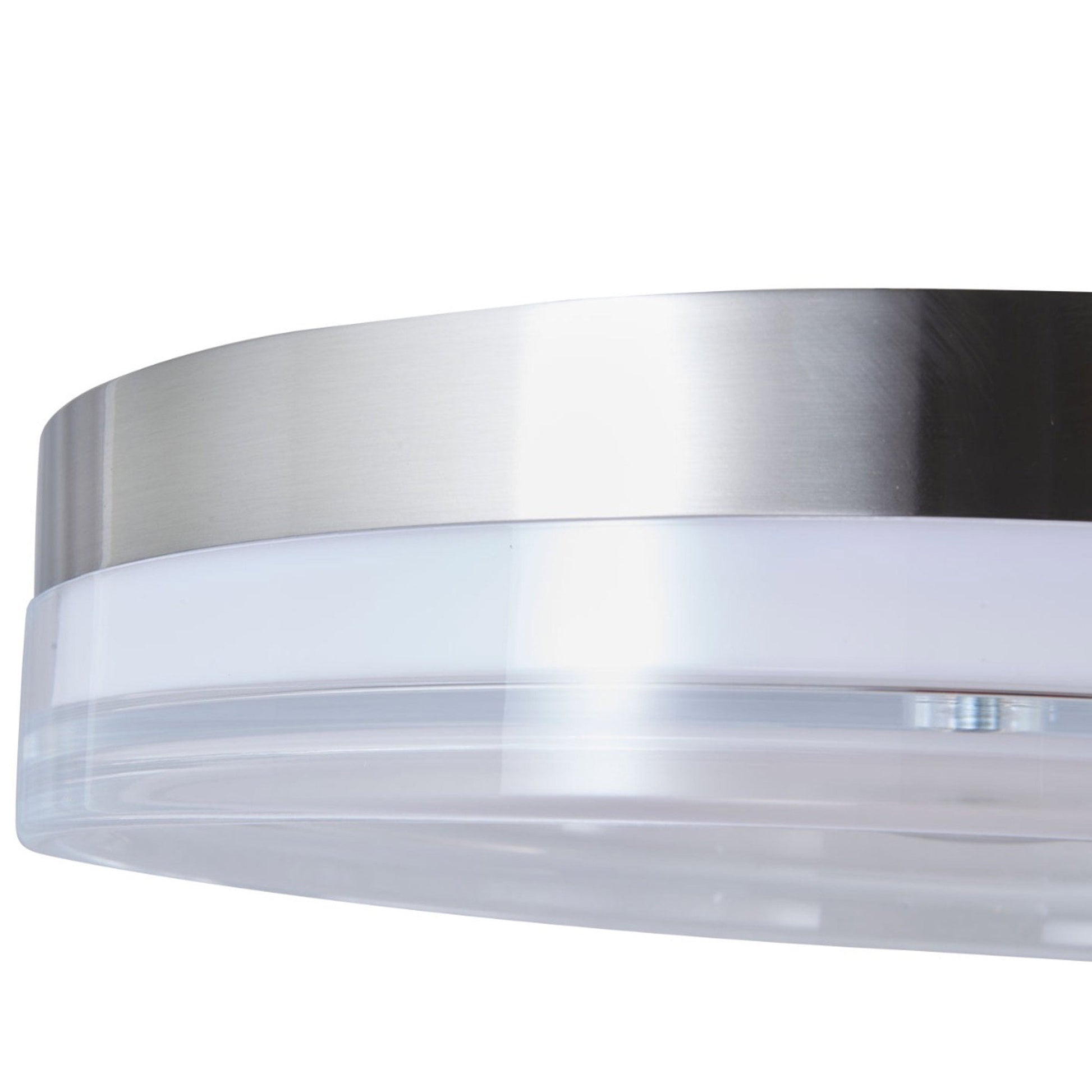 Iris LED Flush Mount Ceiling Light in Detail.
