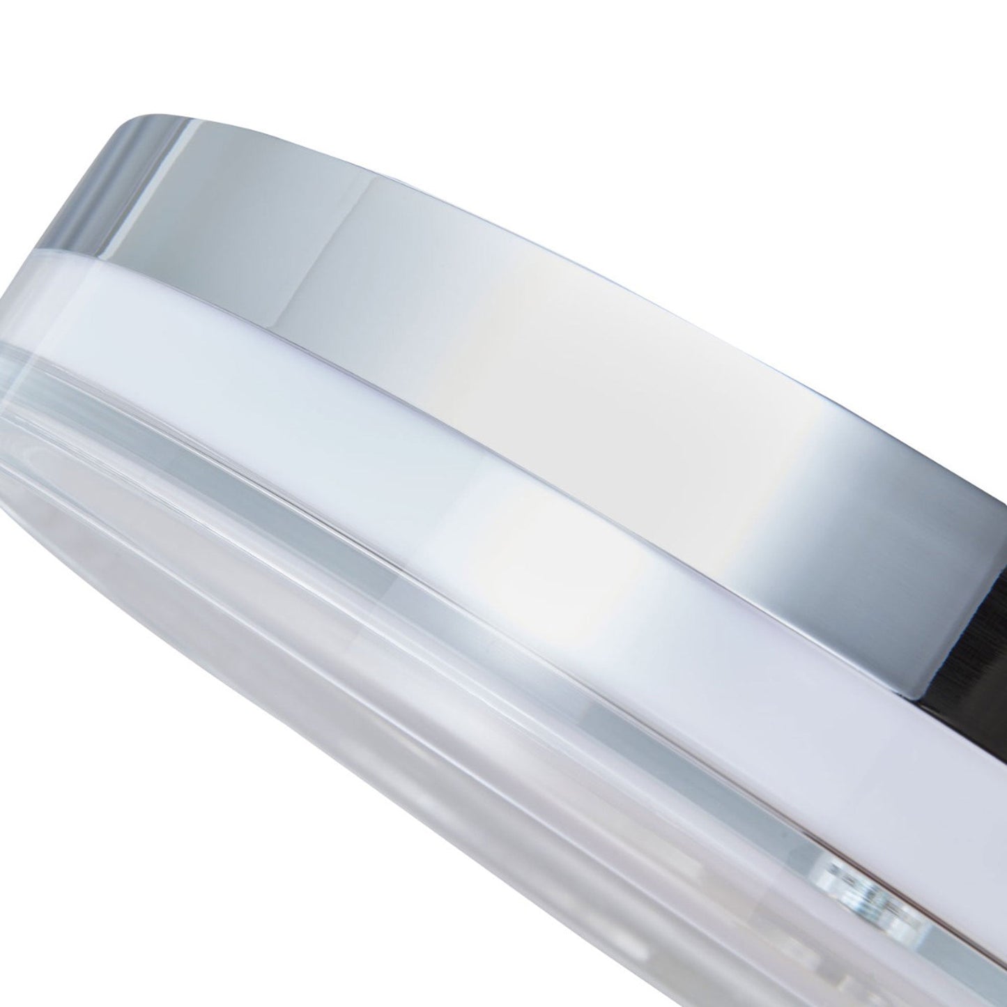 Iris LED Flush Mount Ceiling Light in Detail.