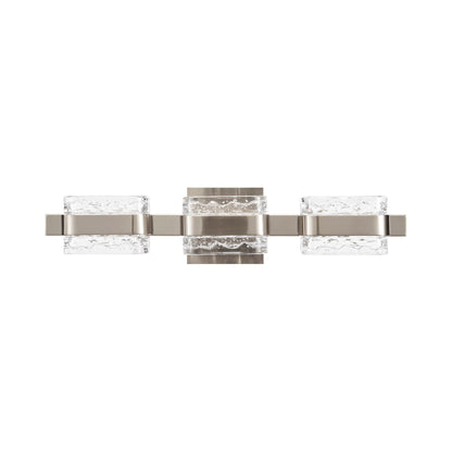 JoJo LED Bath Vanity Light in Brushed Nickel (3-Light).